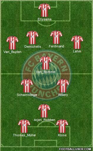 Formacion del FC Bayern Munchen 28561_FC_Bayern_München