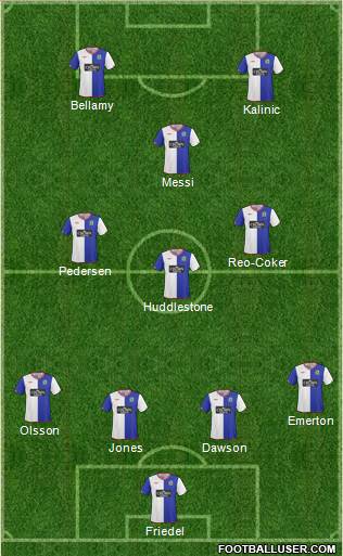 Blackburn Rovers football formation