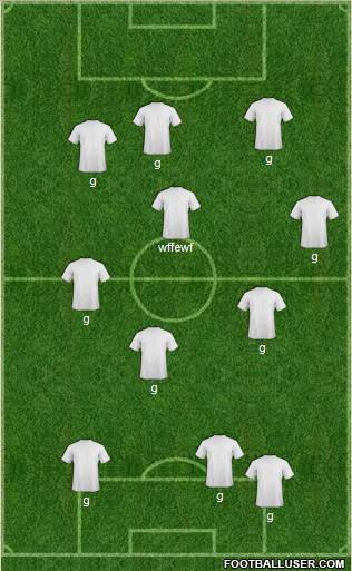 Acassuso 4-4-2 football formation
