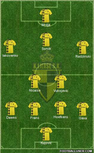 K Lierse SK football formation