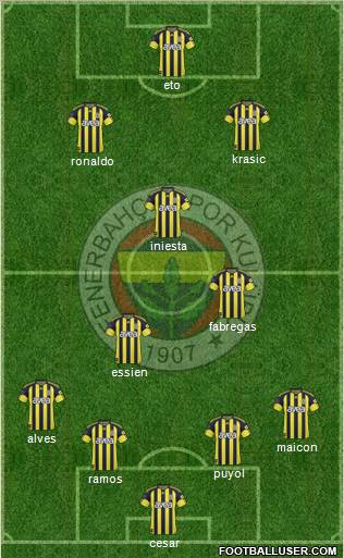 Fenerbahçe SK football formation