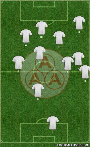 AA Anapolina football formation