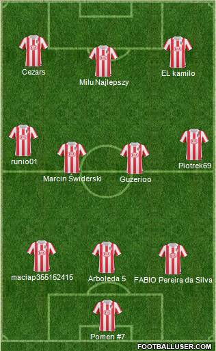 Atlético Madrid B football formation