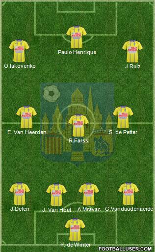 KVC Westerlo football formation