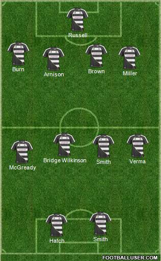 Darlington football formation