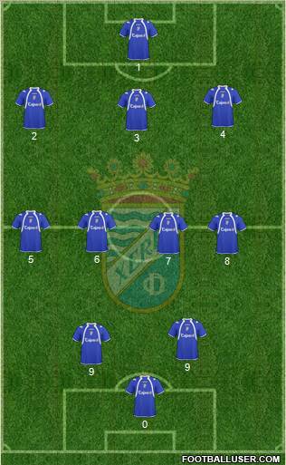 Xerez C.D., S.A.D. football formation