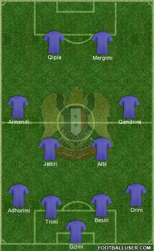 Al-Jaish (EGY) 4-4-2 football formation