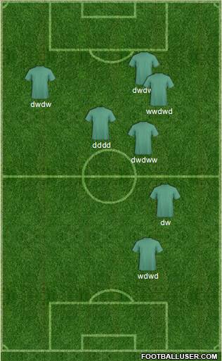 Pogon Swiebodzin 3-4-3 football formation
