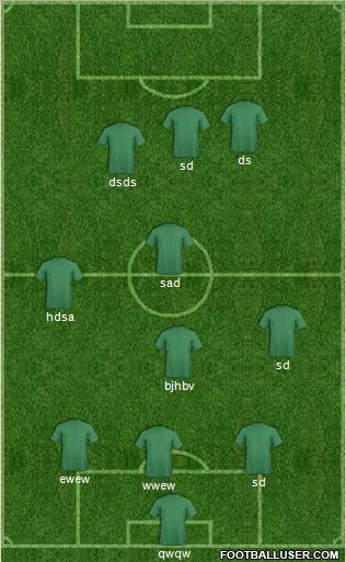 Skalnik Gracze 4-3-3 football formation