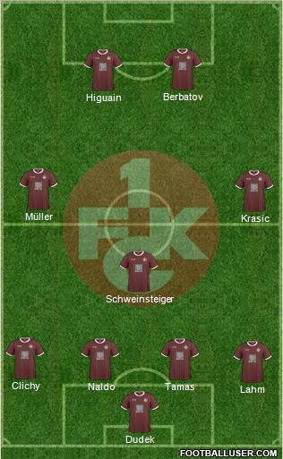 1.FC Kaiserslautern football formation