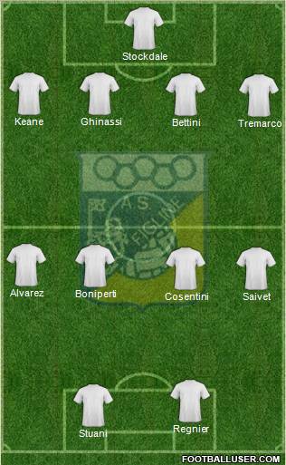 Figline Valdarno 4-4-2 football formation