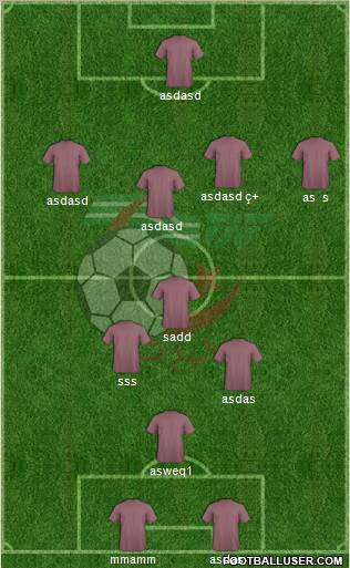 Algeria (National Teams) Football Formation