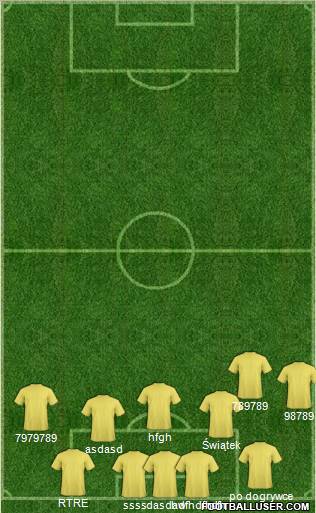 TKP Elana Torun 4-4-2 football formation