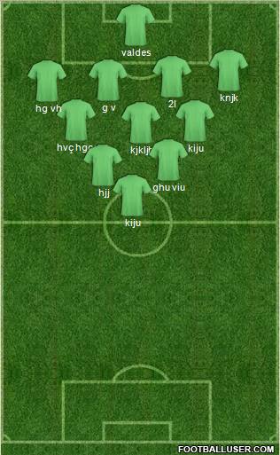 Olympique Club de Khouribga 3-5-1-1 football formation