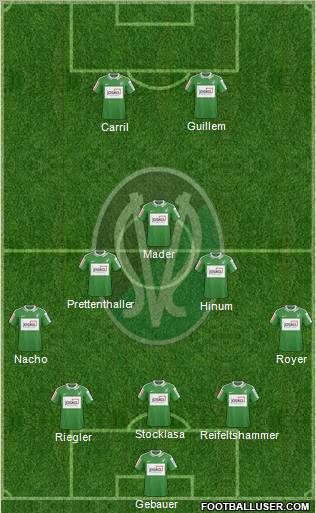 SV Ried 3-5-2 football formation