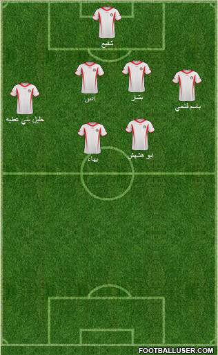 Jordan football formation
