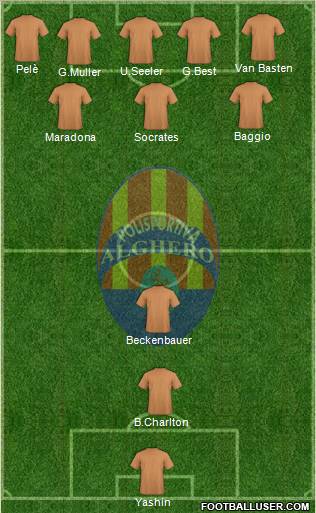 Alghero football formation