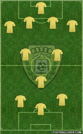 Al-Wasl football formation