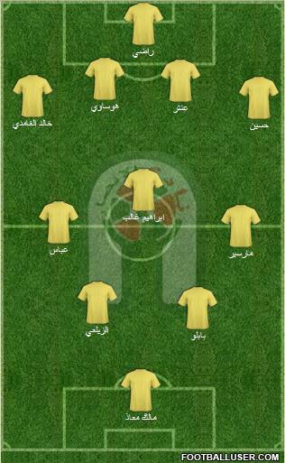Al-Ansar (KSA) football formation