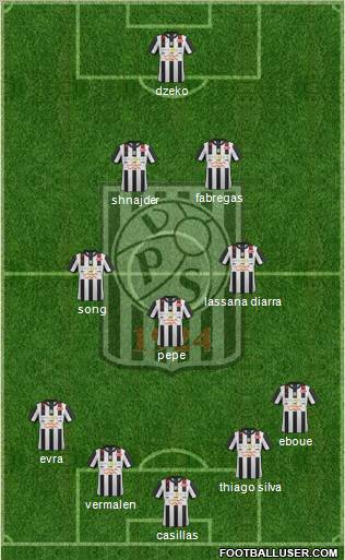 Vaasan Palloseura football formation
