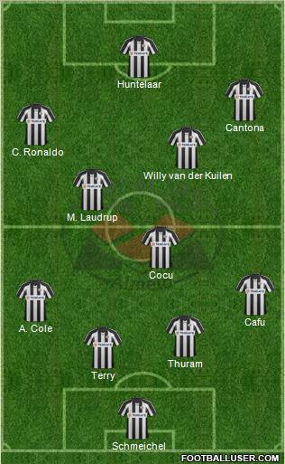 Heracles Almelo 4-3-1-2 football formation