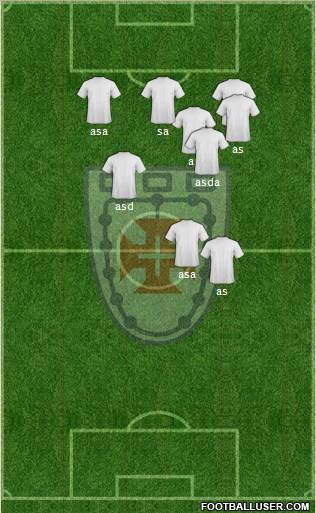 Clube Operário Desportivo football formation