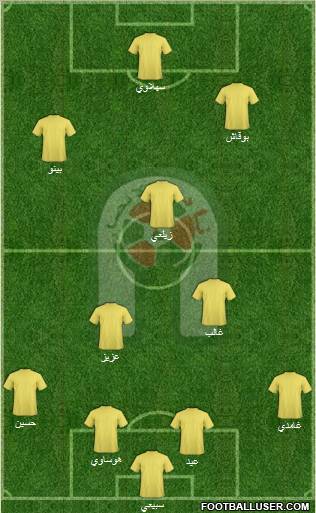 Al-Ansar (KSA) 4-2-3-1 football formation
