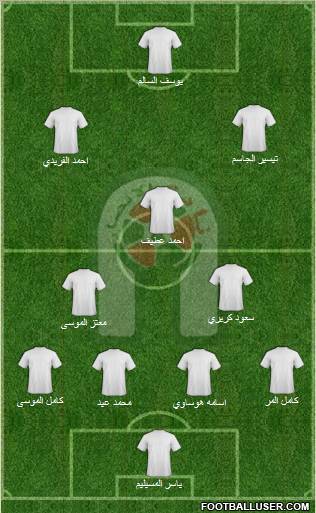 Al-Ansar (KSA) 4-2-2-2 football formation
