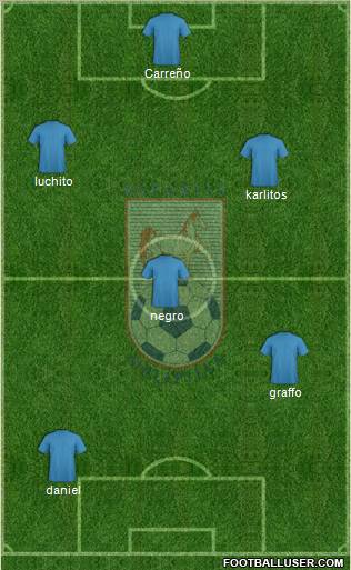 CD Melipilla 5-4-1 football formation