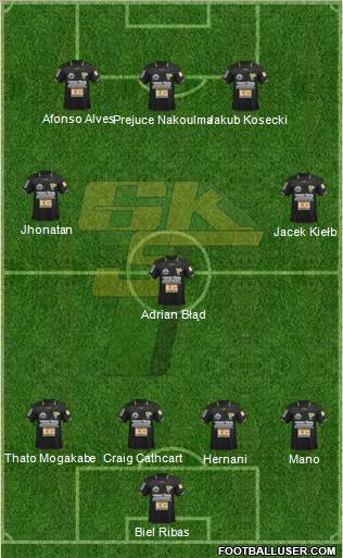 Gornik Leczna football formation