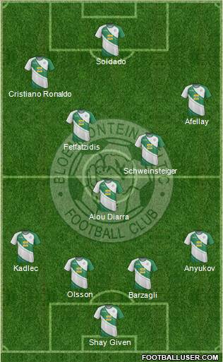 Bloemfontein Celtic football formation