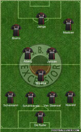 SBV Excelsior Holland Football Formation SBV Excelsior Holland Football Formation