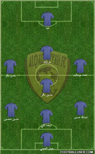 Al-Qadisiyah (KSA) football formation