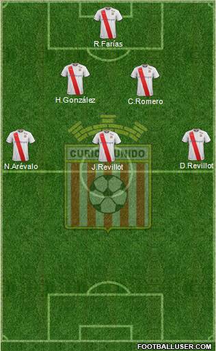 CD Provincial Curicó Unido 4-3-3 football formation