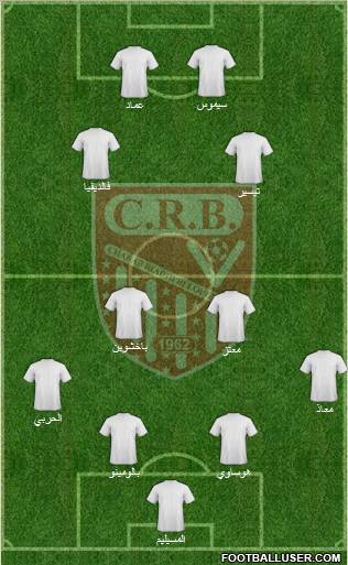 Chabab Riadhi Belouizdad 4-4-1-1 football formation