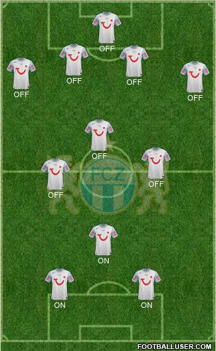 FC Zürich football formation