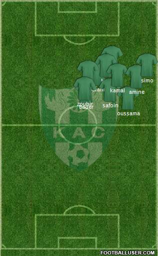 Kénitra Athletic Club football formation