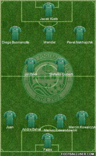 Tai Po Football Club 4-2-3-1 football formation