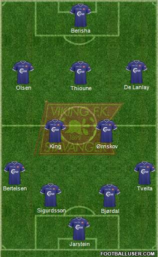 Viking FK football formation