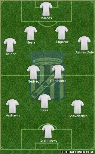 Olympique Mostakbel Arzew football formation