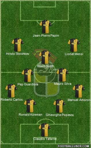 CD Coquimbo Unido S.A.D.P. 4-5-1 football formation