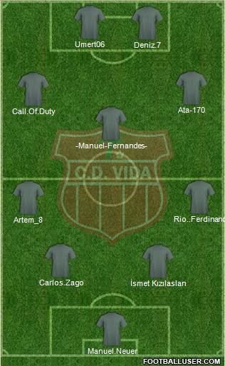 CD Vida football formation