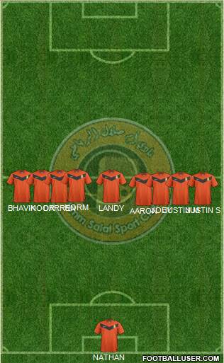 Umm-Salal Sports Club football formation