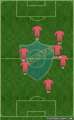 C Aurora 4-2-3-1 football formation
