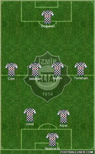Altay 3-5-2 football formation