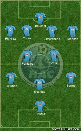 All Havre Athletic Club (France) Football Formations  page 21