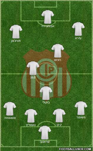 C Independiente Petrolero football formation