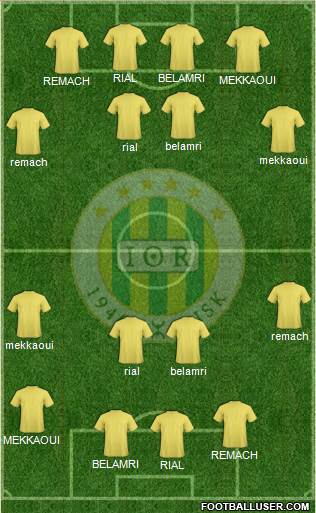 All Jeunesse Sportive de Kabylie (Algeria) Football Formations page 20
