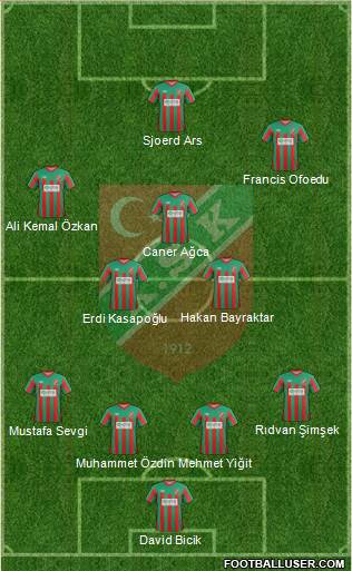 Karsiyaka football formation
