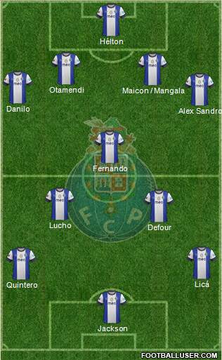 Futebol Clube do Porto - SAD football formation